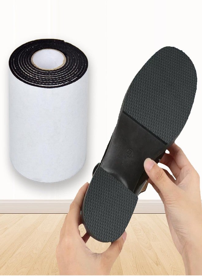 ArrErr 1 Meter Non-Slip Shoe Pads Sole Protector EVA Foam Adhesive High Heels Anti-Slip Pad Shoes Grips Shoe Bottom Protectors Sole Guard Saver for Sneakers Slippers Pumps All Heels Noise Reduction - Image 4